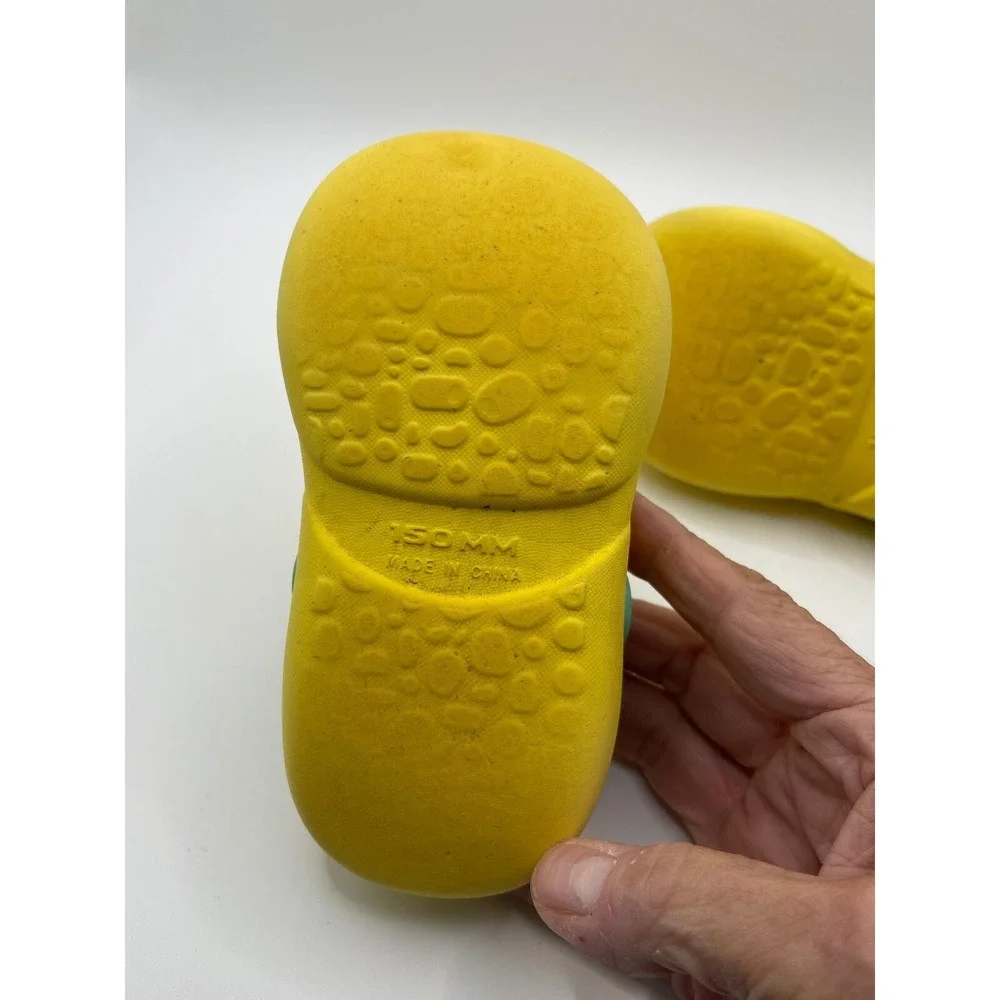 Duck Clogs‎ Sandals Yellow Slip On Casual Cute Toddler Shoes ISOMM